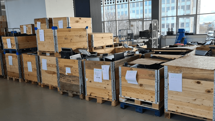 Nieuwe container 3 duizend artikelen